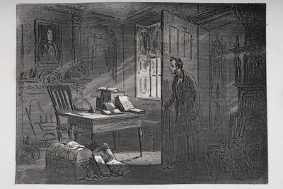 The Room with the Portrait, illustration from 